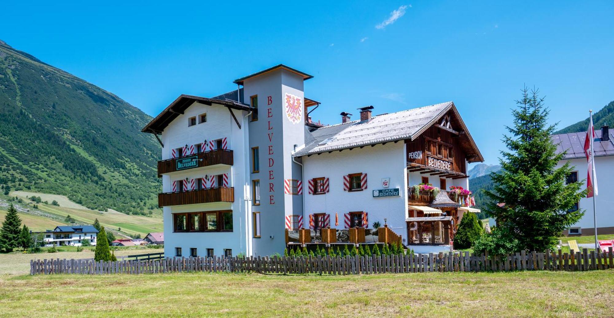 Pension Belvedere Galtür Exterior foto